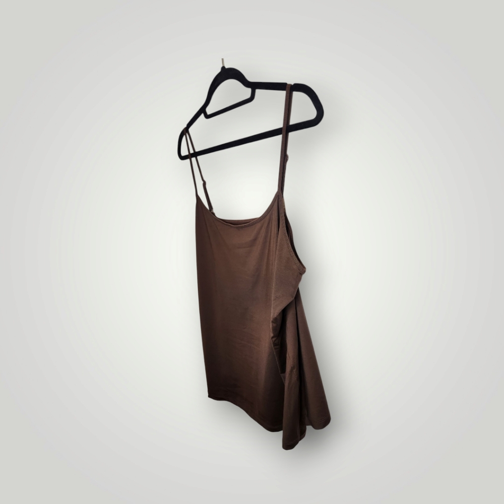 Lane Bryant Brown Spaghetti Strap tank Top size 18 20 - Picture 2 of 10